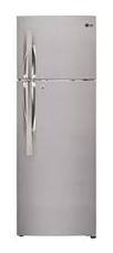 LG 284 L Double Door Refrigerator (GL-T302RPZN Shiny Steel)