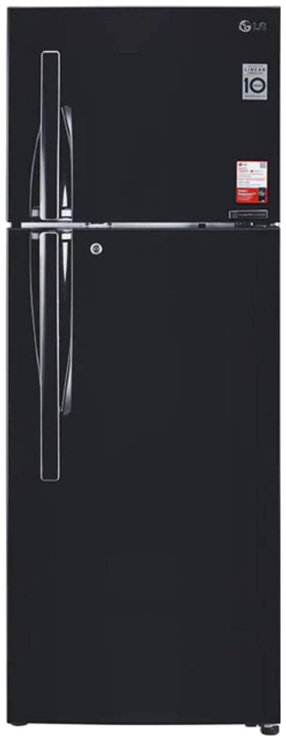 

LG 284 L 3 star Frost free Refrigerator - GL-T302SPGY Ebony sheen