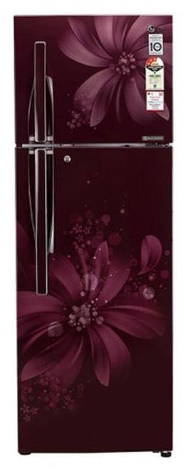 LG 308 L Double Door Refrigerator (GL-I322RSAY Scarlet Aster)