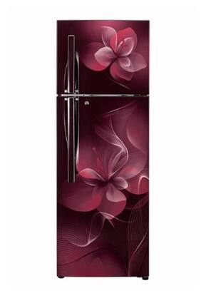 LG 308 L Double Door Refrigerator (GL-T322RSDN Scarlet Dazzle)