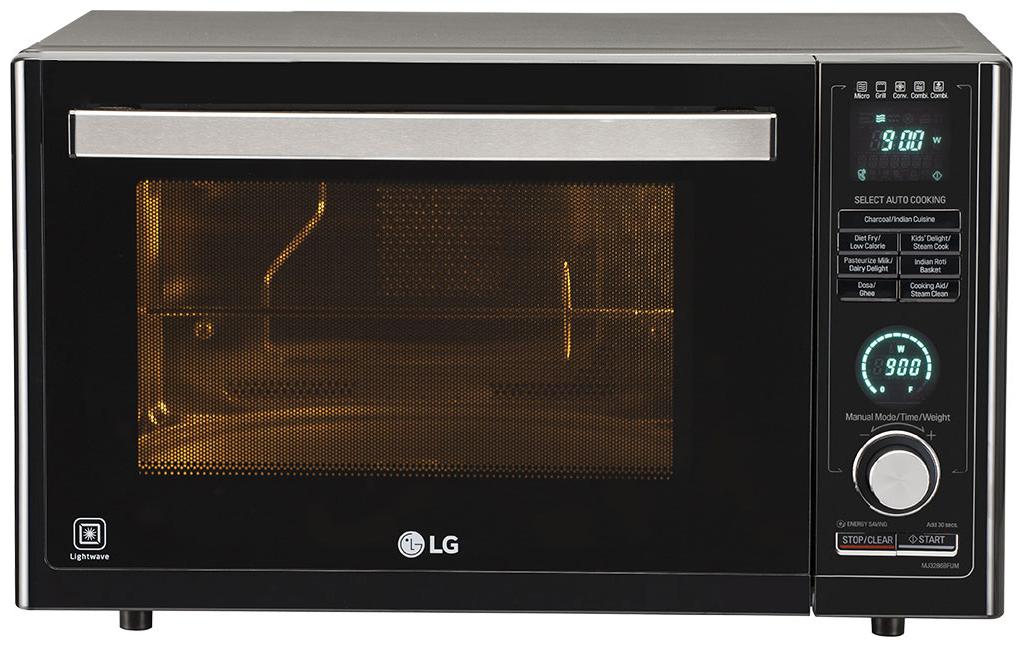 

LG 32 L Convection Microwave Oven - MJ3286BFUM Black