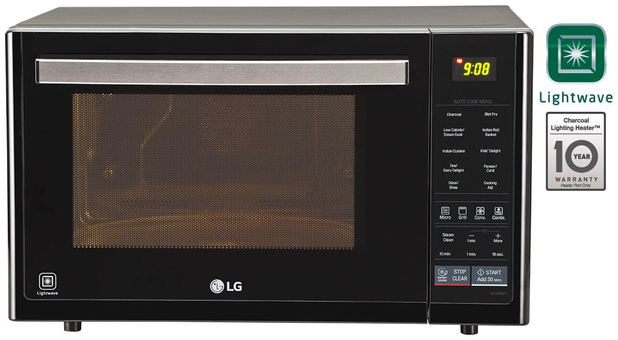 

LG 32 L Convection Microwave Oven - MJ3296BFT Black