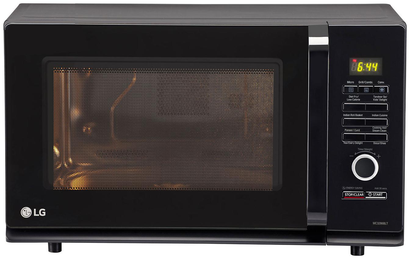 

LG 32 L Convection Microwave Oven - MC3286BLT Black
