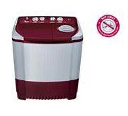 LG 6.2 Kg Semi Automatic Top Load Washing Machine (P7255R3FA Burgundy)
