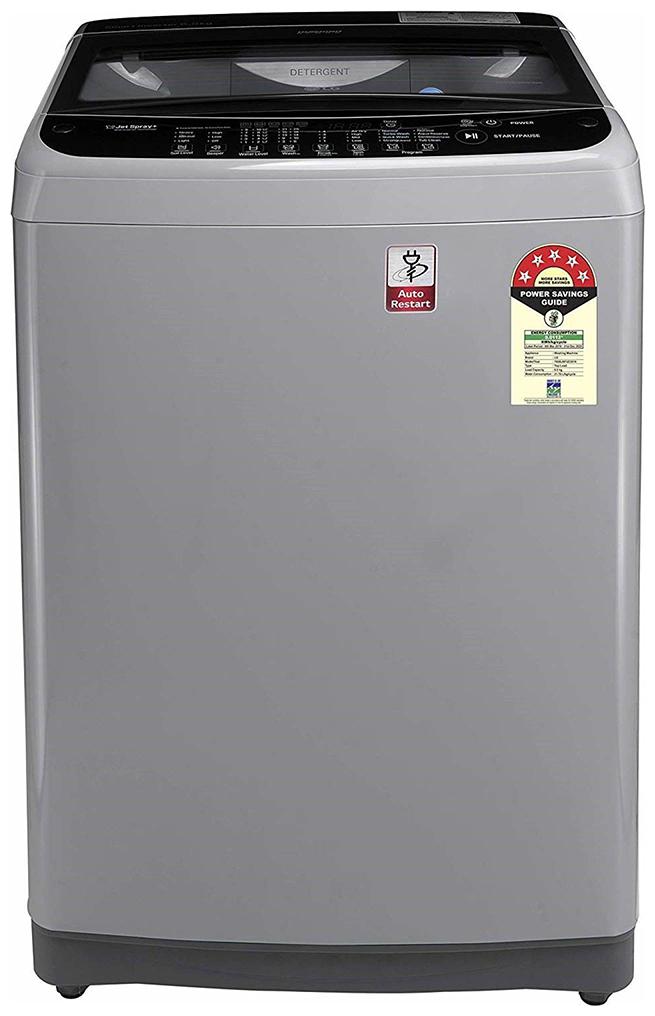 

LG 6 5 kg Fully Automatic Top Load Washer with dryer - T65SJSF3Z Silver