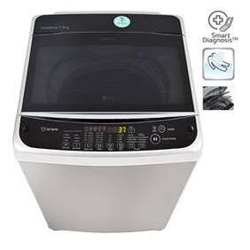 LG 6.5 Kg Fully Automatic Top Load Washing Machine (T7577NEDL1 Silver)