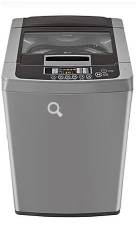 LG 6.5 kg Fully Automatic Top Load Washing Machine (T7508TEDLH Middle Free Silver)
