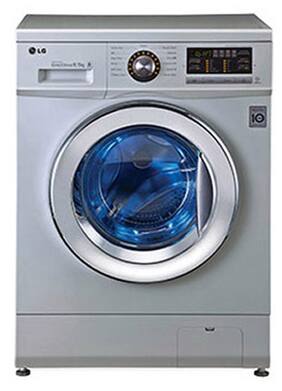 LG 6.5 Kg Fully Automatic Front Load Washing Machine (F1296WDL24 Luxury Silver)