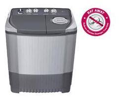 LG 6.5 Kg Semi Automatic Top Load Washing Machine (P7550R3FA Dark Gray)