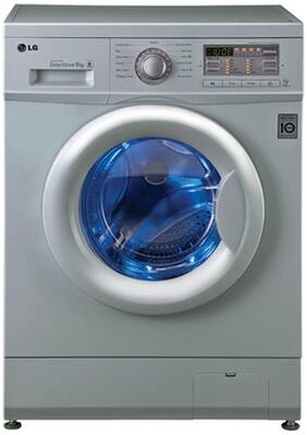 LG 6 Kg Fully Automatic Front Load Washing Machine (F10B8NDL25 Silver)