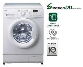 LG 6 kg Fully Automatic Front Load Washing Machine (F10E3NDL2 White)