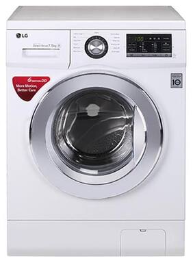 LG 7.5 Kg Fully Automatic Front Load Washing Machine (FH2G6EDNL22 Blue White)