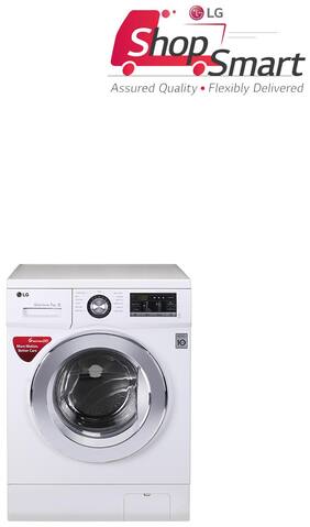 LG 7 Kg Fully Automatic Front Load Washing Machine (FH2G6HDNL22 Blue White)