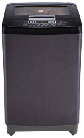 LG 7 kg Fully Automatic Top Load Washing Machine (T8067TEELK Black Knight)