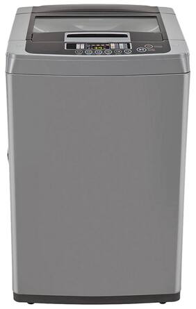 LG 7 Kg Fully Automatic Top Load Washing Machine (T8008TEDLH Middle Free Silver/Deep Brown)