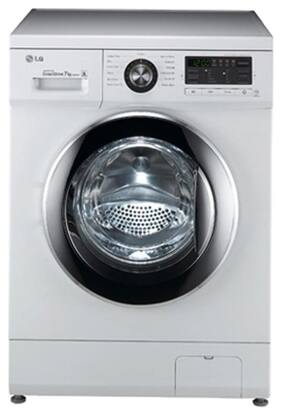 LG 7 kg Fully Automatic Front Load Washing Machine (F1296QD23 White)
