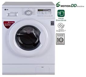 LG 7 Kg Fully Automatic Front Load Washing Machine (FH0B8QDL22 White)