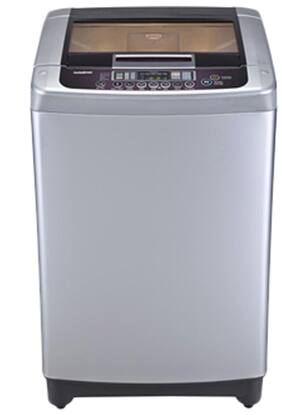 LG 7 Kg Fully Automatic Top Load Washing Machine (T8067TEELR Free Silver/Wine Black)