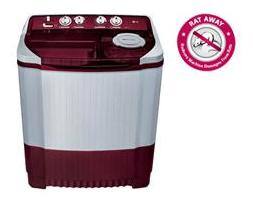 LG 7 Kg Semi Automatic Top Load Washing Machine (P8053R3SA Burgundy)