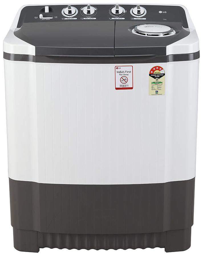 

LG 7 Kg Semi automatic top load Washing machine - P7020NGAY Dark grey