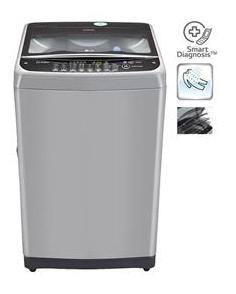 LG 8.5 Kg Fully Automatic Top Load Washing Machine (T9577TEELJ Silver)