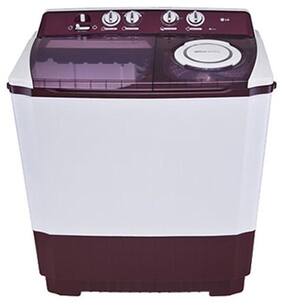 LG 9.5 Kg Semi Automatic Top Load Washing Machine (P1515R3S White & Burgundy)