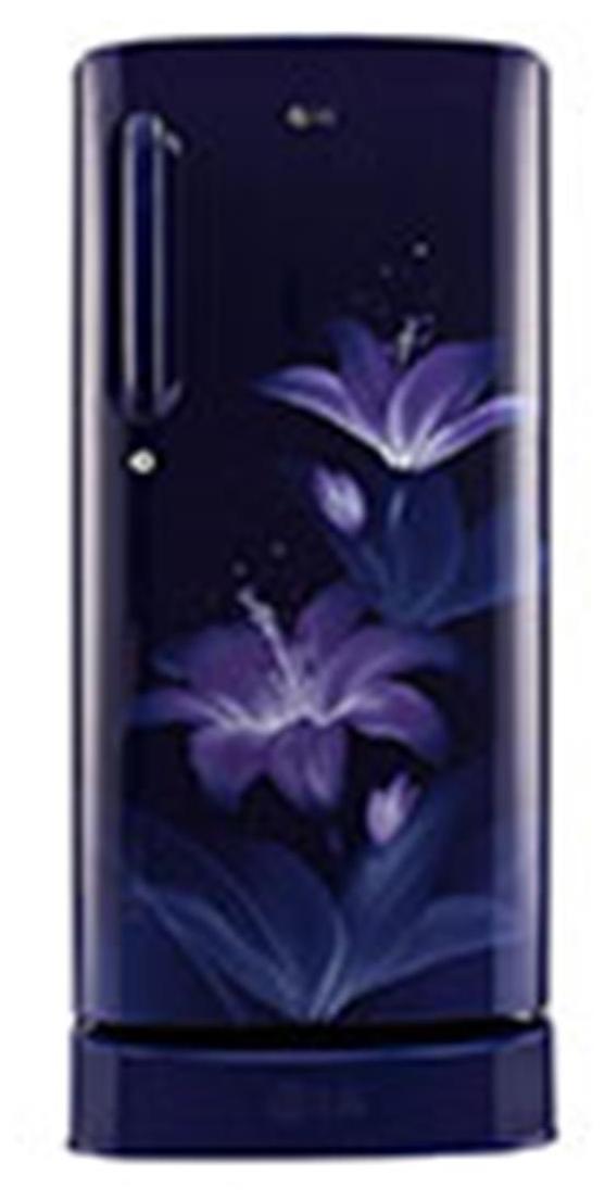 Lg 190 L Direct Cool Single Door 4 Star Refrigerator Gl Lg 190 L Direct Cool Single Door 4 Star Refrigerator Gl D201abgx Blue Glow