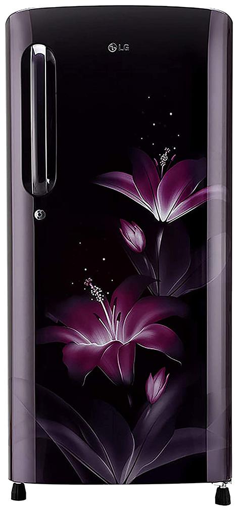

LG 190 L 4 star Direct cool Refrigerator - GL-B201APGY Purple glow