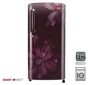 LG Direct Cool 190 L Single Door Refrigerator (GL-B201ASAW Scarlet Aster)