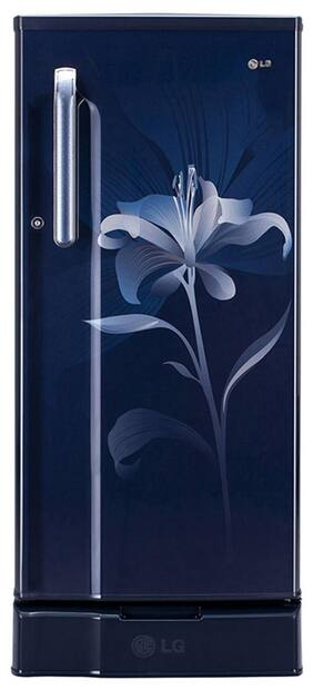 LG Direct Cool 190 L Single Door Refrigerator (GL-D205XMLZ Marine Lilly)