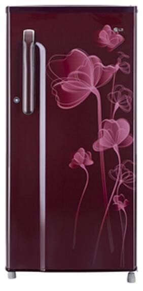 LG Direct Cool 190 L Single Door Refrigerator (gl-b205XSHZ Scarlet Heart)