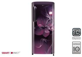 LG Direct Cool 235 L Single Door Refrigerator (GL-B241APDX Purple Dazzle)