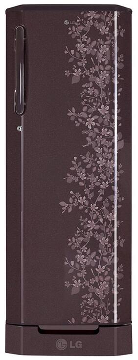 LG Direct Cool 235 L Single Door Refrigerator (GL-D245BSPZ Scarlet Paradise)