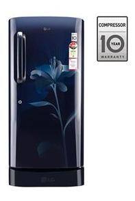 LG Direct Cool 215 L Single Door Refrigerator (GL-D221AMLL Marine Lily)