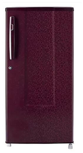LG Direct Cool 185 L Single Door Refrigerator (GL-B195OWCP Wine Crystal)