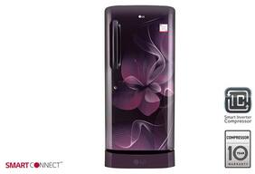 LG Direct Cool 215 L Single Door Refrigerator (GL-D221APDX Purple Dazzle)