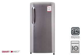 LG Direct Cool 215 L Single Door Refrigerator (GL-B221APZW Shiny Steel)