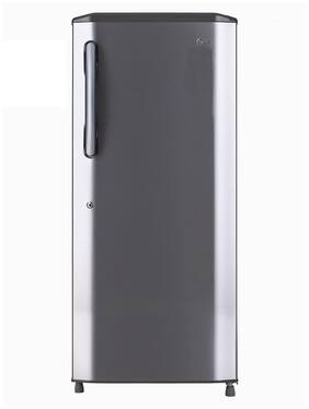 LG Direct Cool 235 L Single Door Refrigerator (GL-B245BPZN Shiny Steel)