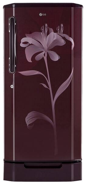 LG Direct Cool 215 L Single Door Refrigerator (GL-D225BSLZ Scarlet Lily)