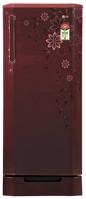 LG Direct Cool 235 L Single Door Refrigerator (GL-245BADG5 Coral Ornate)
