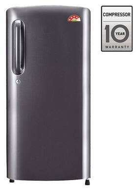 LG Direct Cool 215 L Single Door Refrigerator (GL-B221ATNL Titanium)