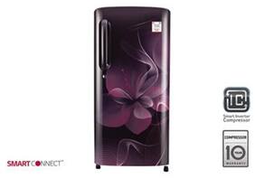 LG Direct Cool 190 L Single Door Refrigerator (GL-B201APDX Purple Dazzle)