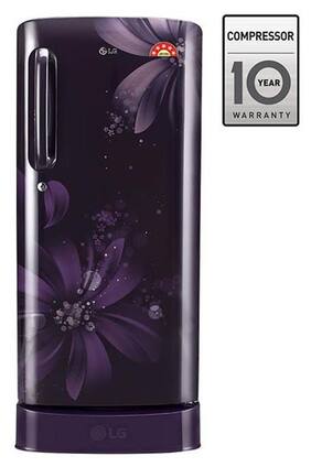 LG Direct Cool 235 L Single Door Refrigerator (GL-D241APAN Purple Aster)