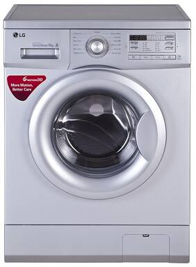 LG (FH0B8NDL25) 6 kgs Front Load Fully Automatic Washing Machine (Luxury Silver)