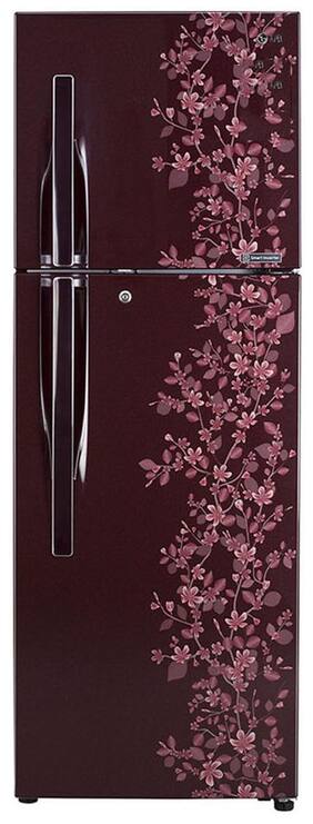 LG Frost Free 285 L Double Door Refrigerator (GL-M302RSPL Scarlet Paradise)