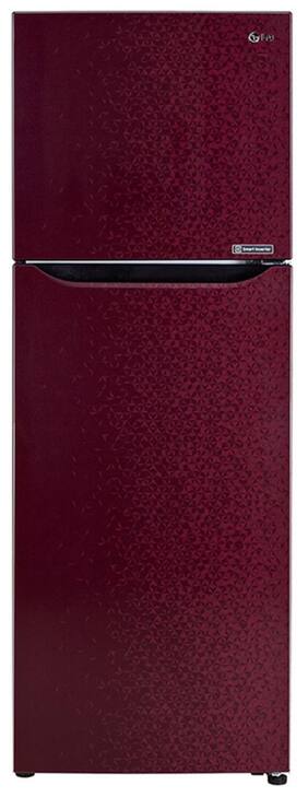 LG Frost Free 258 L Double Door Refrigerator (GL-B292SWCM Wine Crystal)