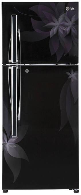 LG Frost Free 310 L Double Door Refrigerator (GL-M322RATL Black)