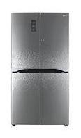 LG Frost Free 725 L Side By Side Refrigerator (GR-M24FWAHL Silver)