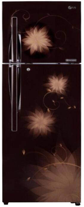 LG Frost Free 284 L Double Door Refrigerator (GL-T302RHSM Hazel Spring)