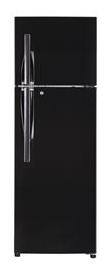 LG Frost Free 360 L Double Door Refrigerator (gl-T402JBLN.DBLZEBN Black Steel)